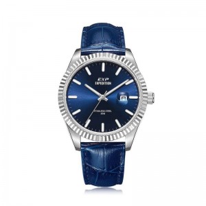 Expedition 6865 Silver Blue Leather Man MDLSSBU